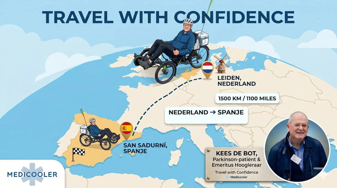 Fietsen naar Barcelona met Parkinson: het verhaal van Kees en Marjolijn