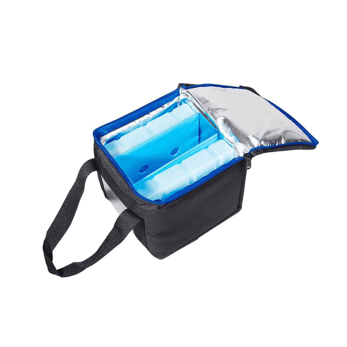 Large thunder-blue Medsactiv cooling bag